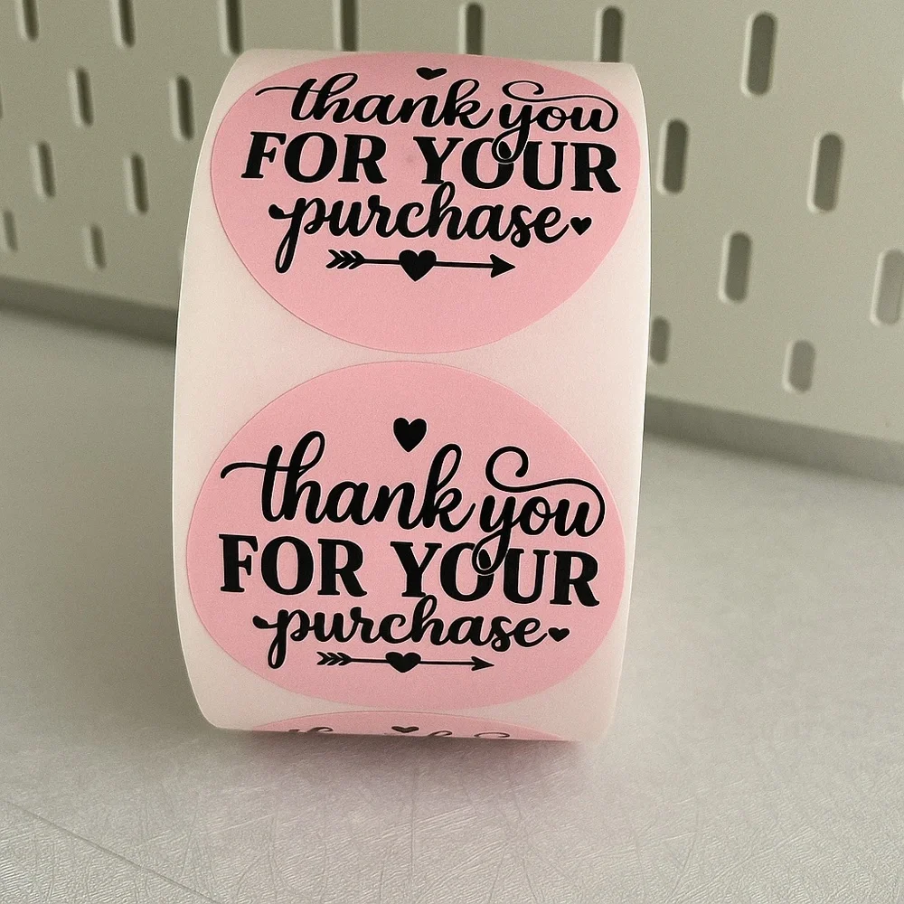 Thank You for Your Purchase Stickers – 2" for Poshmark & Small Business – 100 PC - Picture 2 of 16